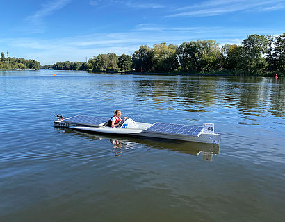  Solarbootregatta am Ufer der Dahme