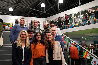 Gruppenfoto einiger Mitglieder des International Office der TH Wildau