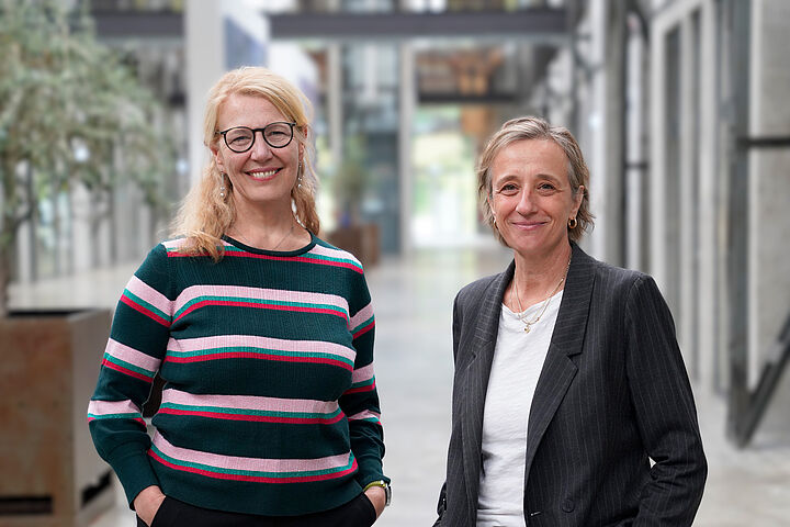 Akademische Leitung Welcome Center und Mitarbeiterin international Career Service