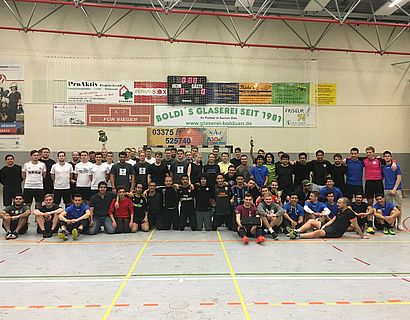 Fußballturnier Halle