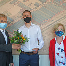 Johannes Thyssen Tishman wins “DAAD Prize for Outstanding Achievements by Foreign Students at German Universities”