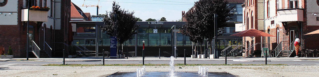 Wildau Bahnhofsplatz S-Bahn Station