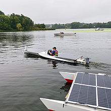 International competition on the river Dahme: 7th Wildau Solar Boat Regatta on 10 September