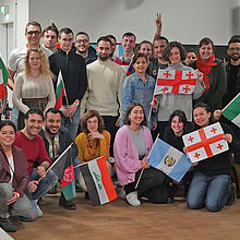 That was our "International Afternoon" on 4 November