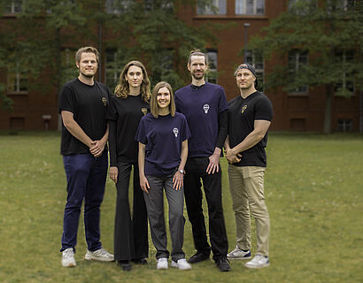 Gruppenfoto des MINT'oVation Teams
