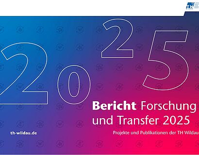 Frontseite Bericht Forschung und Transfer 2025